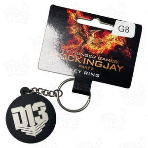 Keychain: District 13 Logo (The Hunger Games)