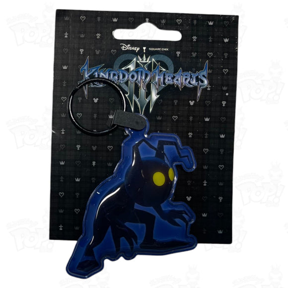 Kingdom Hearts 3 Puffy Heartless Shadow Keychain