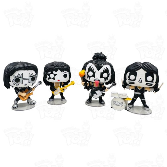 Kiss Out-Of-Box Set Of 4 Funko Pop Vinyl