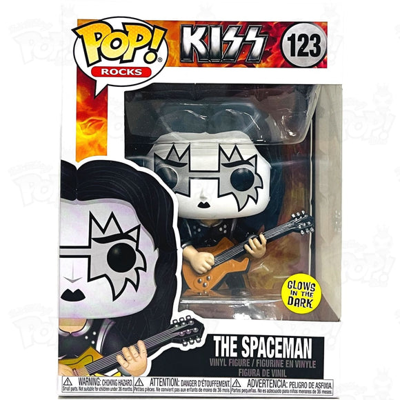 Kiss Spaceman (#123) Gitd Funko Pop Vinyl