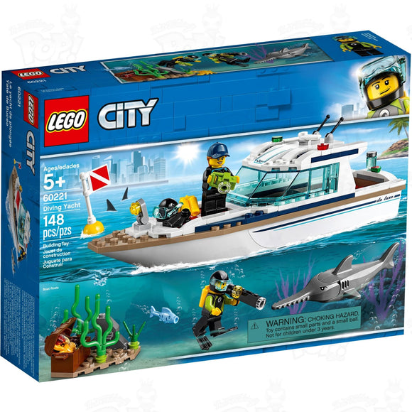 Lego City 60221: Great Vehicles Diving Yacht Loot
