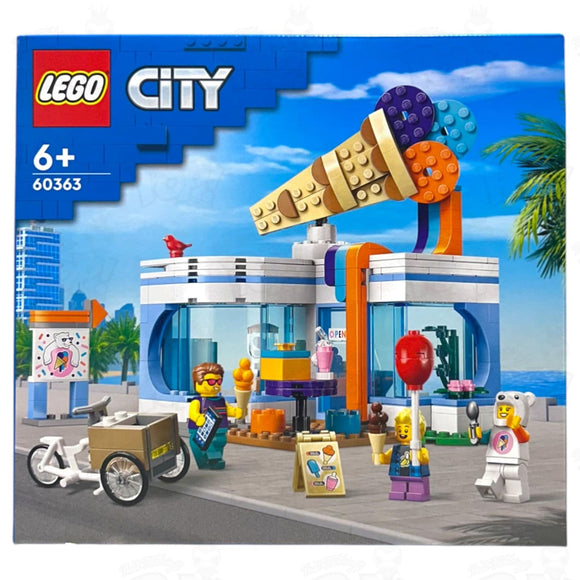LEGO City 60363 Ice-Cream Shop Set Loot