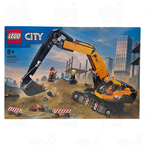 Lego City 60420: Yellow Construction Excavator Loot