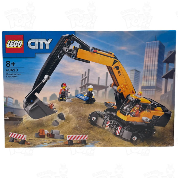 Lego City 60420: Yellow Construction Excavator Loot