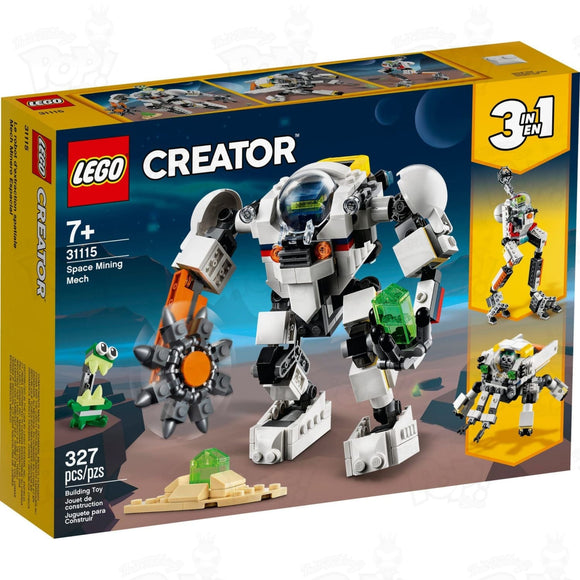 Lego Creator 31115: 3 In1 Space Mining Mech Loot