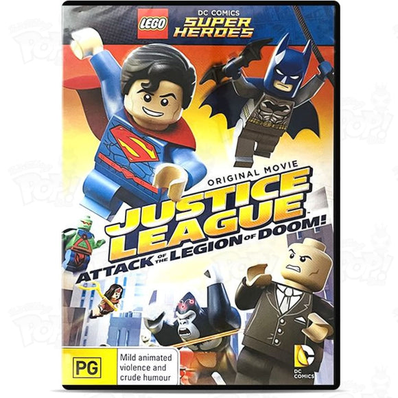 Lego Dc Comics Super Heroes: Justice League Attack Iof The Legion Of Doom (Dvd) Dvd