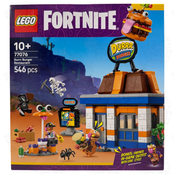 LEGO Fornite 77076 Durrr Burger Restaurant Set Loot