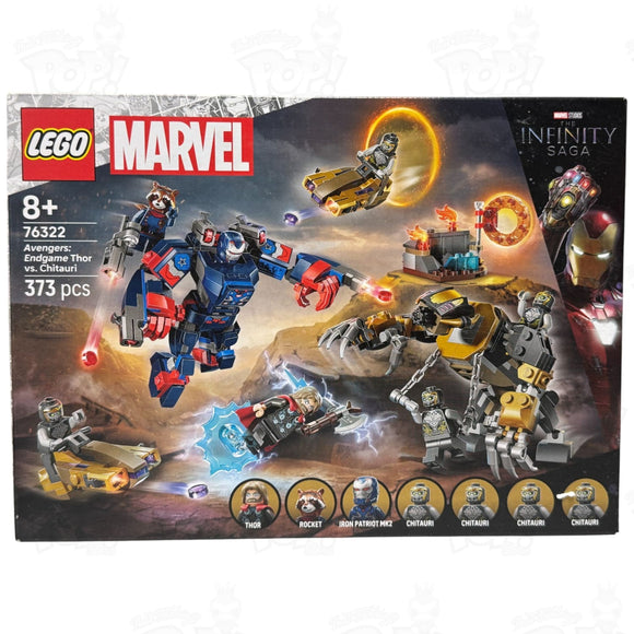 LEGO Marvel 76322 Avengers Endgame Thor vs Chitauri Loot