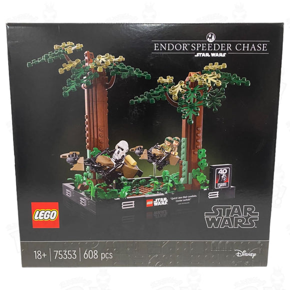 Lego Star Wars 75353: Endor Speeder Chase Diorama Loot