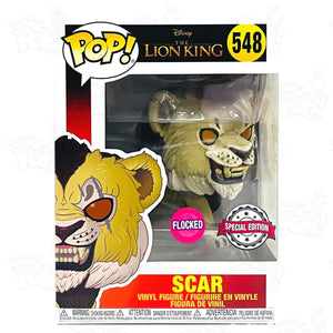 Lion King Scar (#548) Flocked - That Funking Pop Store!