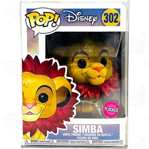 Lion King Simba (#302) Flocked Funko Pop Vinyl