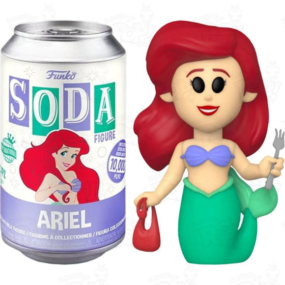 Little Mermaid Ariel Vinyl Soda