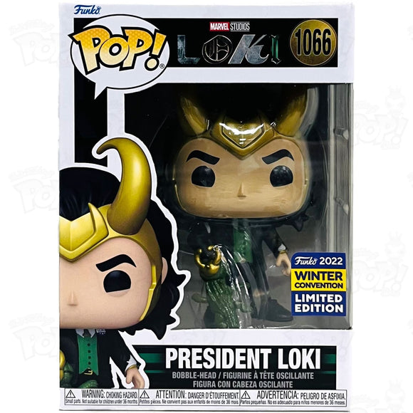 Loki President (#1066) 2022 Winter Convention Funko Pop Vinyl