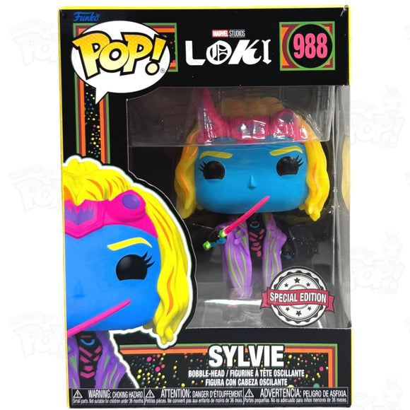 Loki Sylvie Black Light (#988) Funko Pop Vinyl