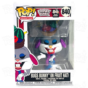 Looney Tunes Bugs Bunny In Fruit Hat (#840) Funko Pop Vinyl