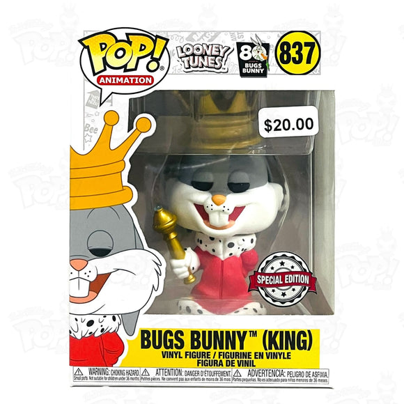 Looney Tunes Bugs Bunny (King) (#837) special edition - That Funking Pop Store!