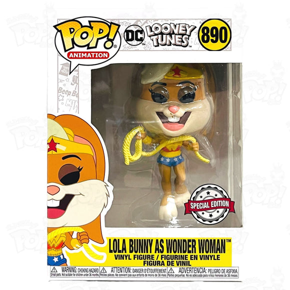 Looney Tunes Lola Bunny as Wonder Woman (#890) - That Funking Pop Store!