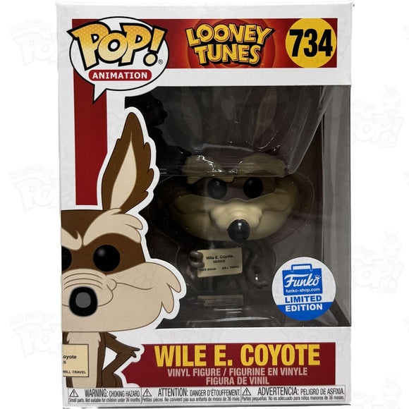 Looney Tunes Wile E. Coyote (#734) Funko Pop Vinyl