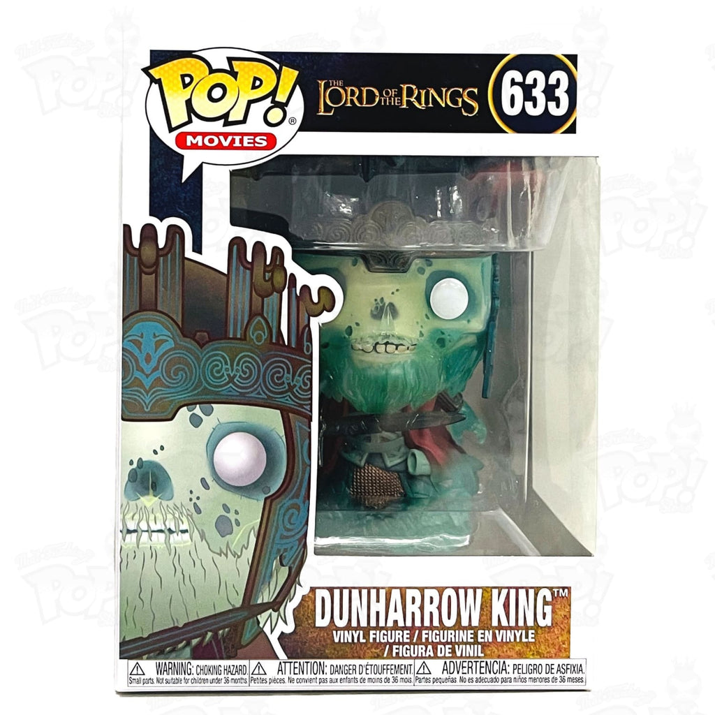 Store LOTR Dunharrow King Signed Funko Pop #633