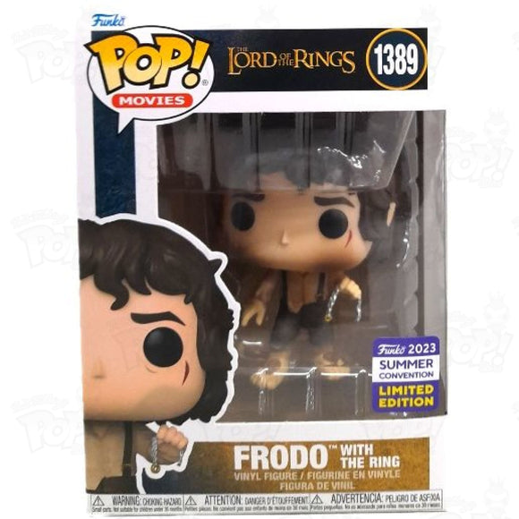 Lord Of The Rings Frodo With Ring (#1389) Summer Convention 2023 Funko Pop Vinyl