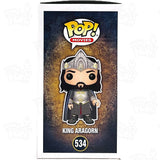 Lord Of The Rings King Aragorn (#534) Funko Pop Vinyl