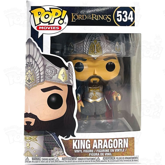 Lord Of The Rings King Aragorn (#534) Funko Pop Vinyl