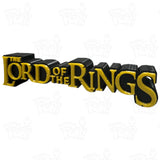 Lord of the Rings Logo Display Sign Loot