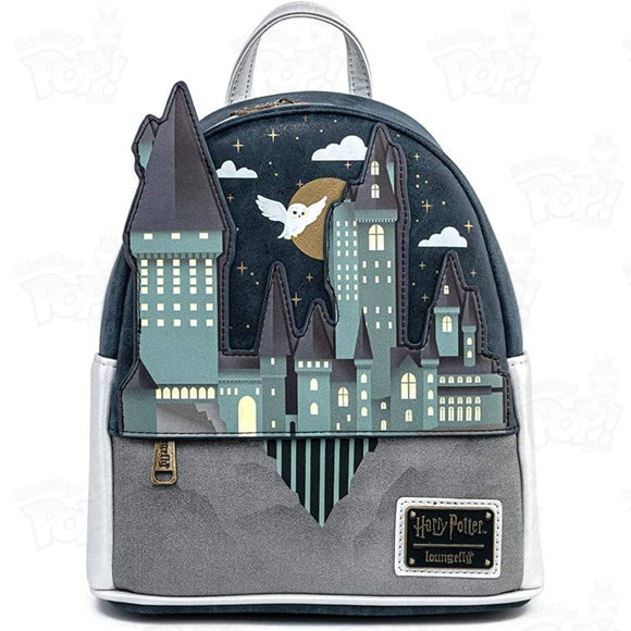 Loungefly Harry Potter Hogwarts Castle 10 Faux Leather Mini Backpack Loot