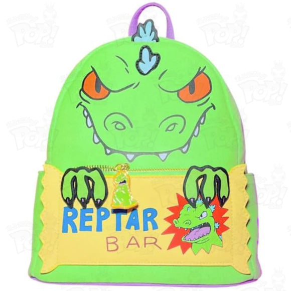 Loungefly Rugrats Reptar Bar 10 Faux Leather Mini Backpack Loot