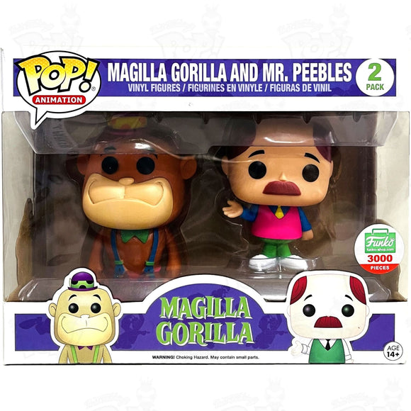 Magilla Gorilla & Mr. Peebles (2-Pack) Funko 3000 Pcs Pop Vinyl