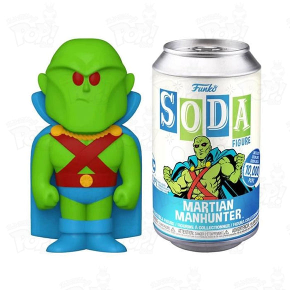 Martian Manhunter SODA Vinyl - That Funking Pop Store!