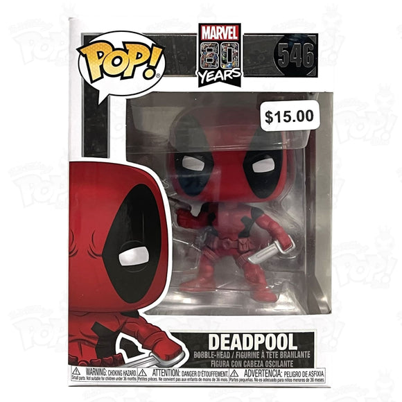 Marvel 80 Years Deadpool (#546) - That Funking Pop Store!