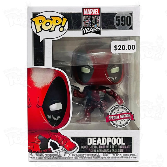 Marvel 80 Years Deadpool (#590) - That Funking Pop Store!