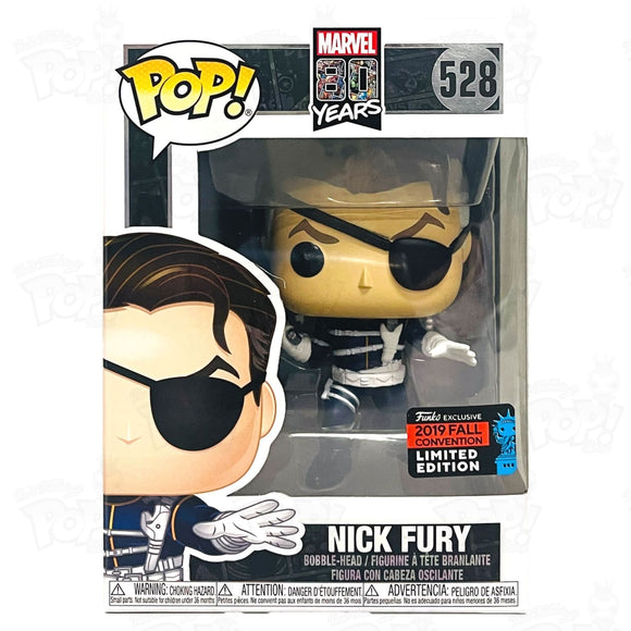 Marvel 80 Years Nick Fury (#528) 2019 Fall Convention Funko Pop Vinyl