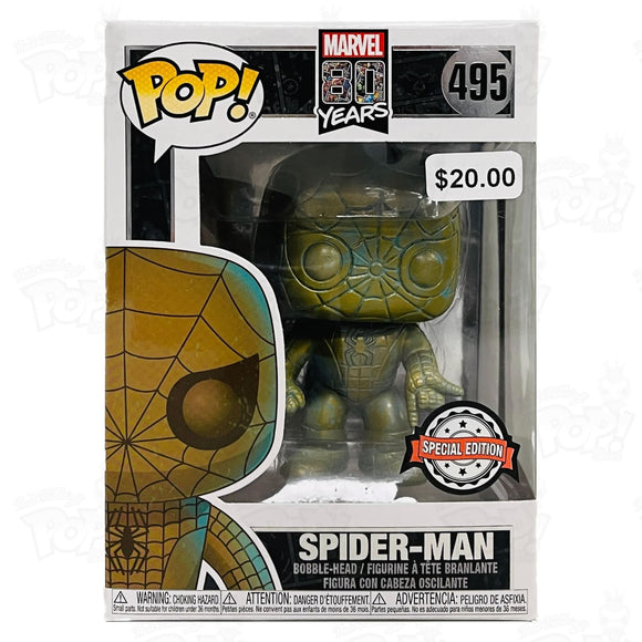 Marvel 80 Years Spider-Man (#495) - That Funking Pop Store!