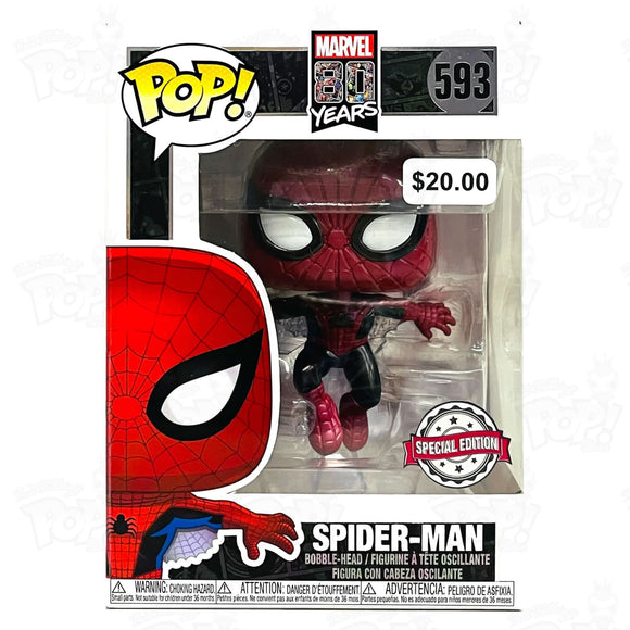 Marvel 80 Years Spider-Man (#593) - That Funking Pop Store!