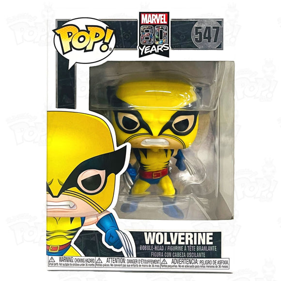 Marvel 80 Years Wolverine (#547) Funko Pop Vinyl