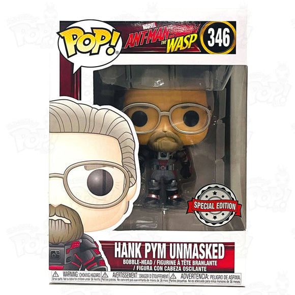 Marvel Ant-Man And The Wasp Hank Pym Unmasked (#346) Funko Pop Vinyl
