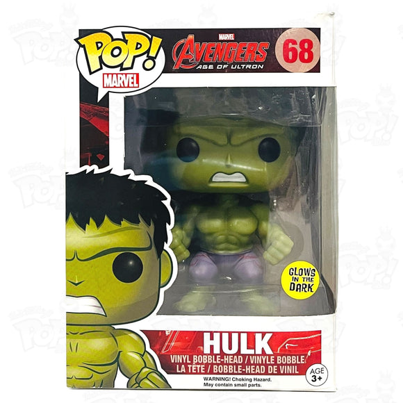Marvel Avengers Age Of Ultron Hulk (#68) Gitd Funko Pop Vinyl