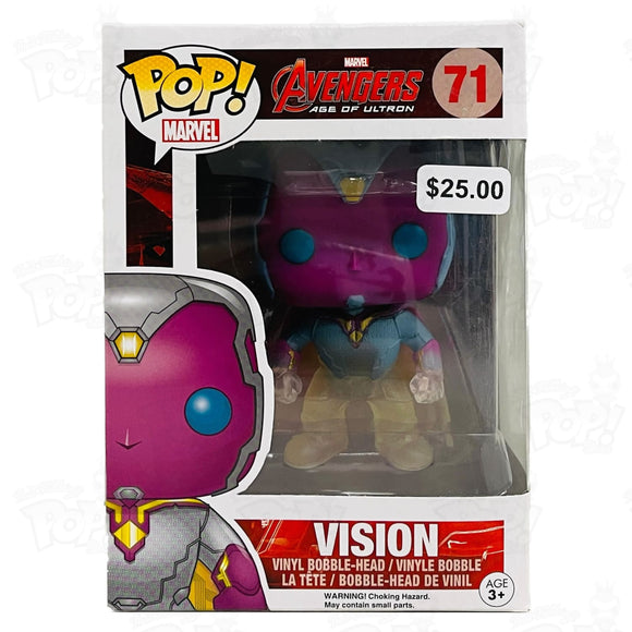 Marvel Avengers Age of Ultron Vision (Translucent) (#71) - That Funking Pop Store!