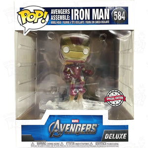 Marvel Avengers Assemble: Ironman (#584) Deluxe Funko Pop Vinyl