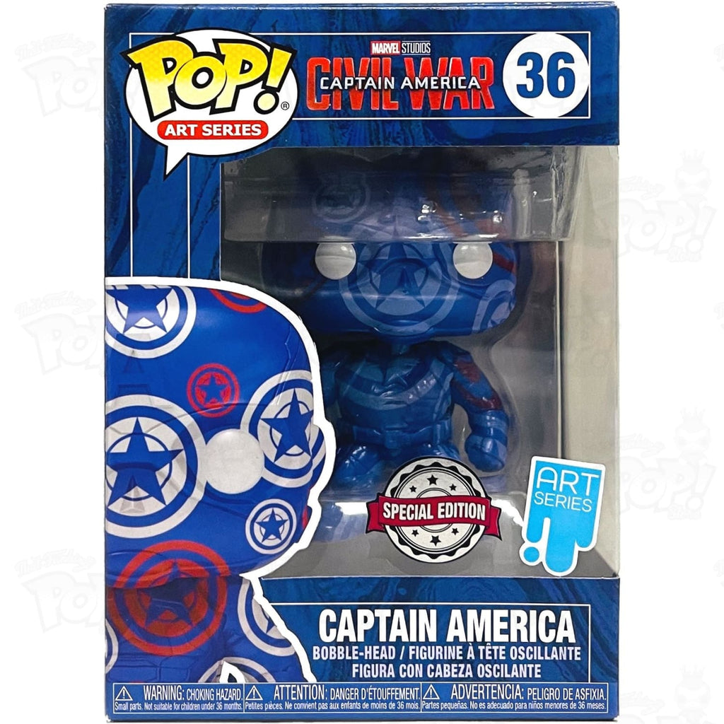 Marvel Avengers Civil War Captain America (#36) Artist