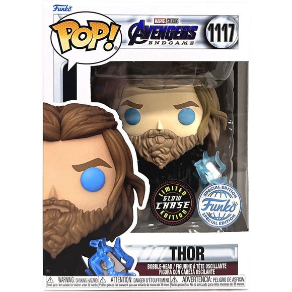 Marvel Avengers Endgame Thor (#1117) Gitd Chase Funko Pop Vinyl