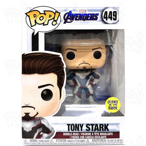 Marvel Avengers Endgame Tony Stark (#449) Gitd Funko Pop Vinyl