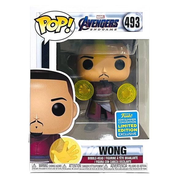 Marvel Avengers Endgame Wong (#493) 2019 Summer Convention Funko Pop Vinyl