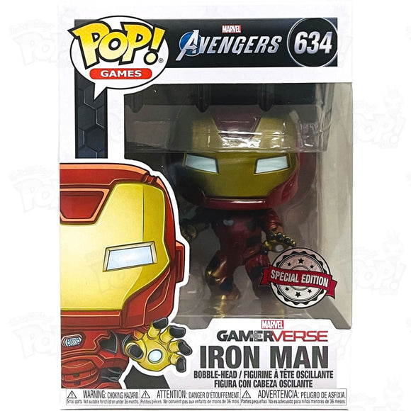 Marvel Avengers Gamerverse Iron Man (#634) Funko Pop Vinyl