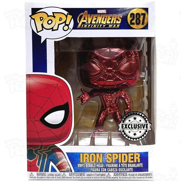 Marvel Avengers Infinity War Iron Spider (#287) Funko Pop Vinyl