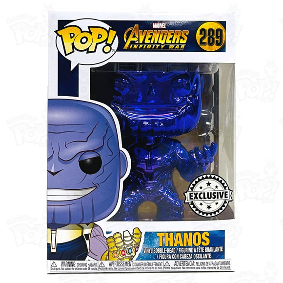 Thanos 289 Chrome Purple Thanos Pop Marvel Thanos Infinity Chrome