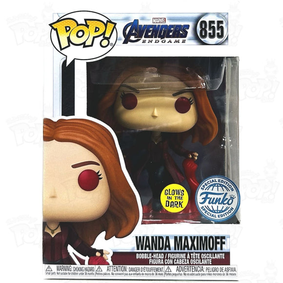 Marvel Avengers Wanda Maximoff (#855) Gitd Funko Pop Vinyl