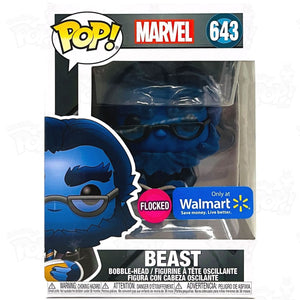 Marvel Beast (#643) Flocked Walmart Funko Pop Vinyl